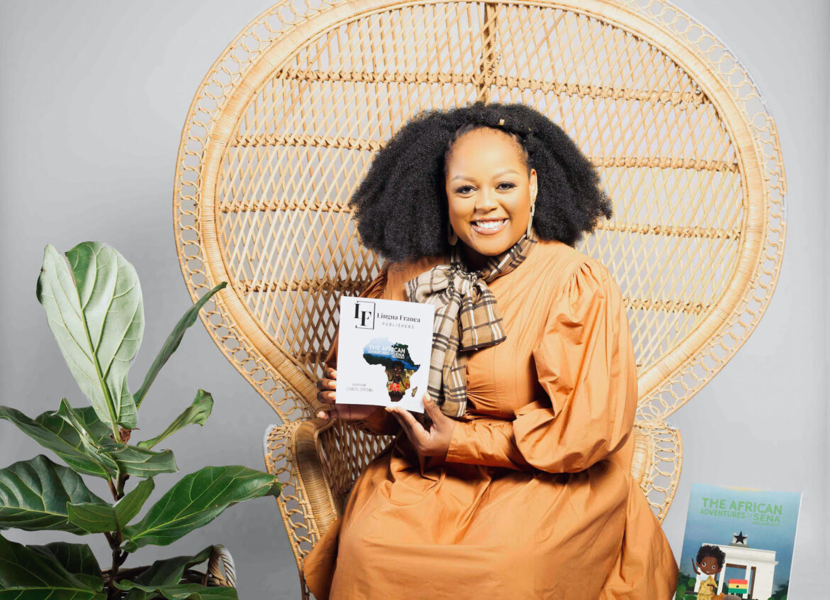 Carol Ofori Creates New Book Series ‘The African Adventures of Sena and Katlego’ ﻿